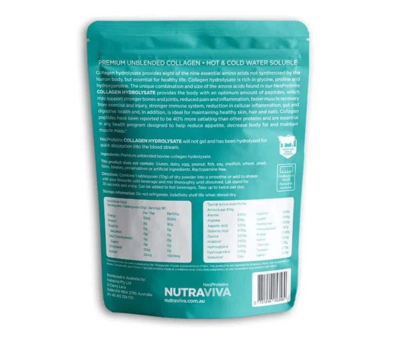 Nutraviva Grass Fed Collagen Hydrolysate - Image 5
