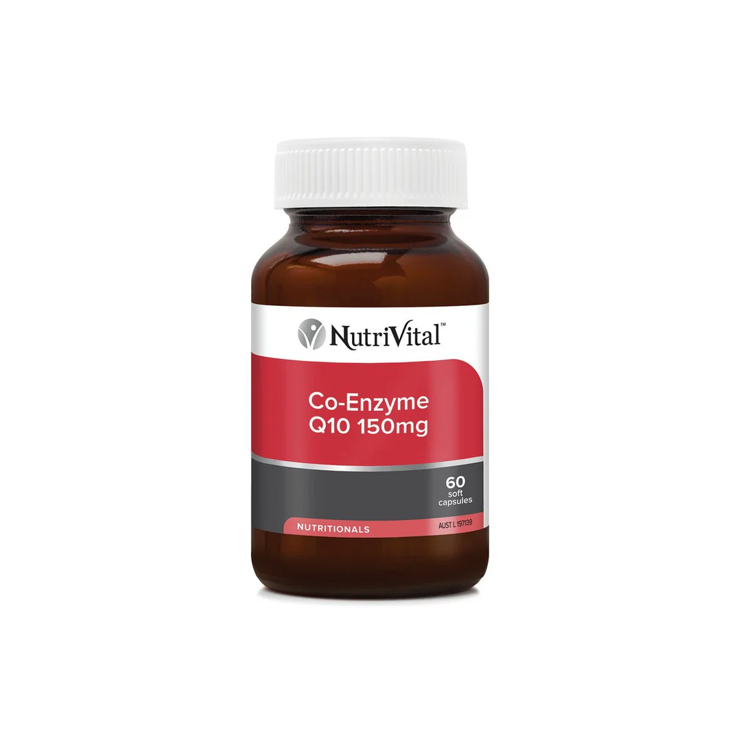 NutriVital Co-Enzyme Q10 150mg Capsules - Image 3