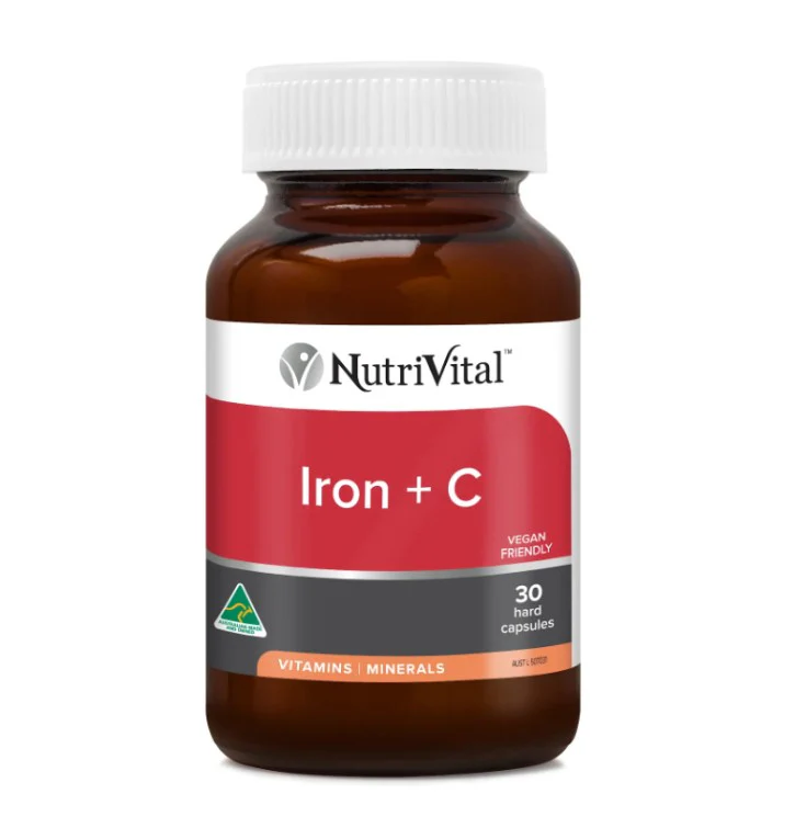 NutriVital Iron + C 30 capsules