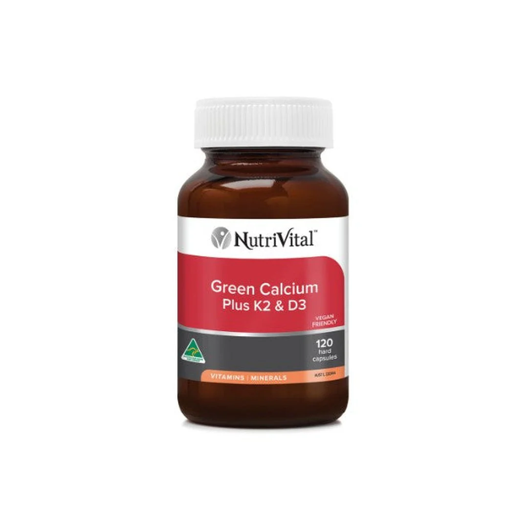 NutriVital Green Calcium Plus K2 & D3 - Image 2