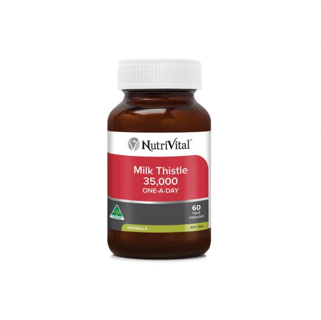 NutriVital Milk Thistle 35,000 One-A-Day Capsules
