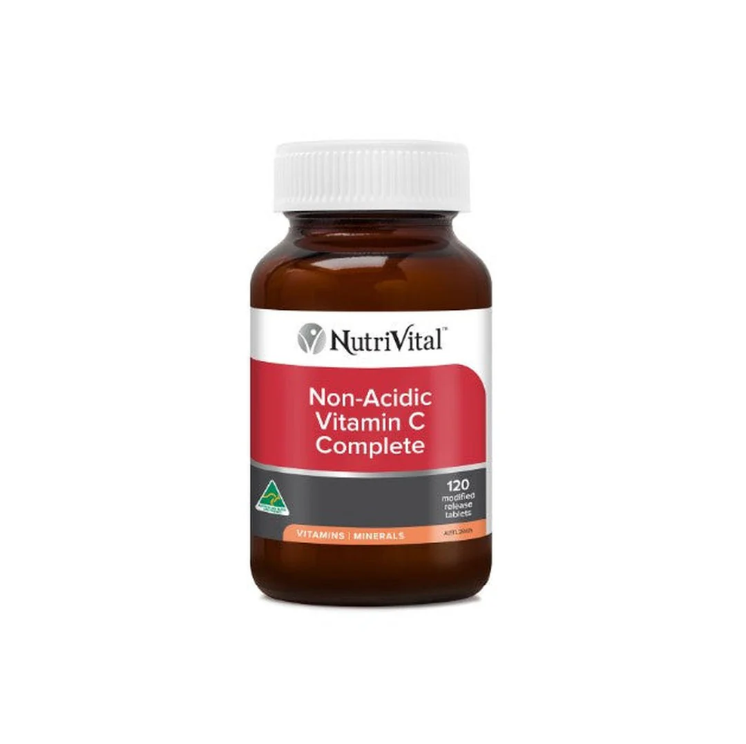 NutriVital Non-Acidic Vitamin C Complete Tablets - Image 2