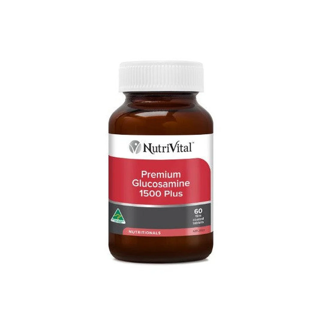 NutriVital Premium Glucosamine 1500 Plus Tablets
