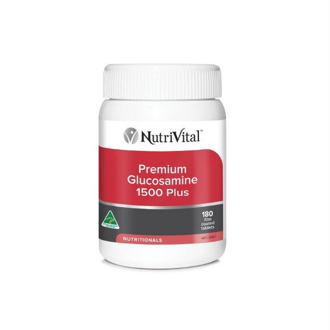 NutriVital Premium Glucosamine 1500 Plus Tablets - Image 2