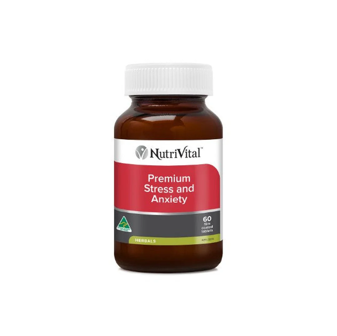 NutriVital Premium Stress & Anxiety Tablets - Image 2