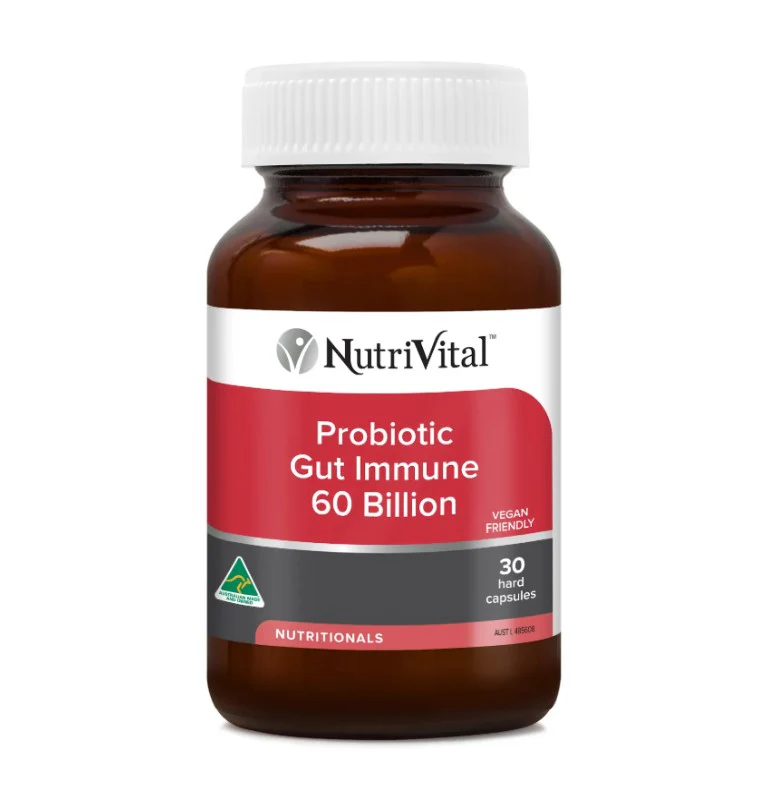 NutriVital Probiotic Gut Immune 60 Billion