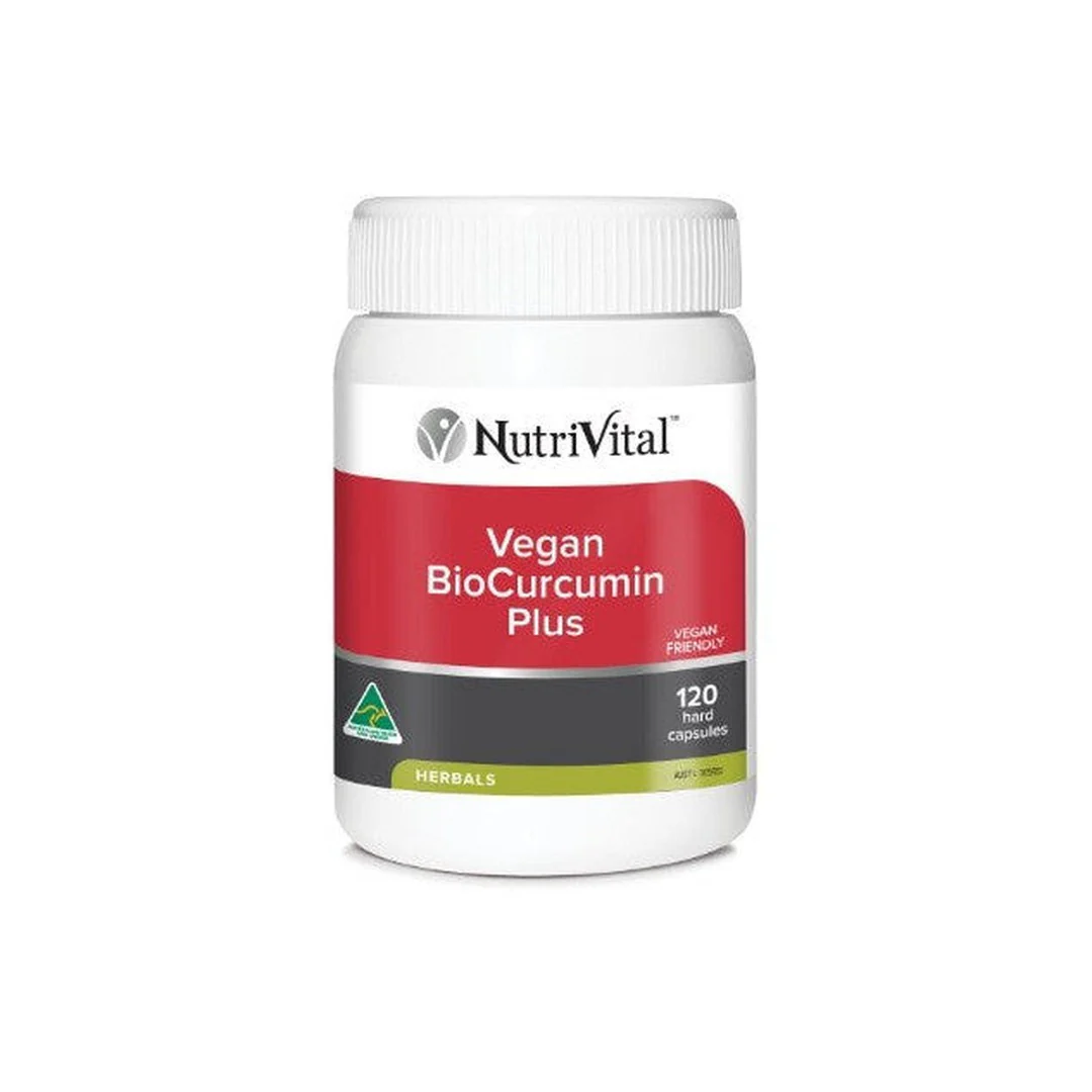 NutriVital Vegan BioCurcumin Plus Capsules - Image 2