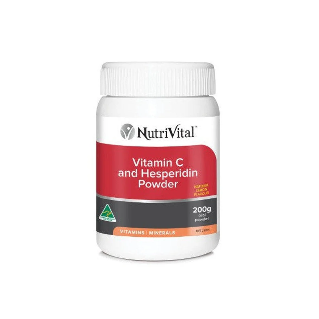 NutriVital Vitamin C and Hesperidin Powder 200g
