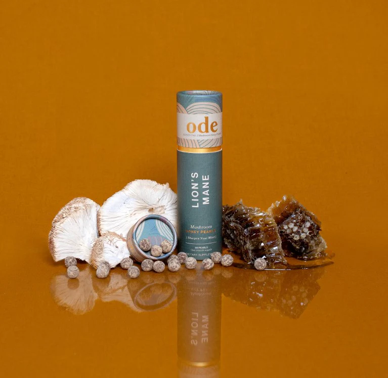 Ode Health Lions Mane Honey Pearls 90 Pearls - Image 3