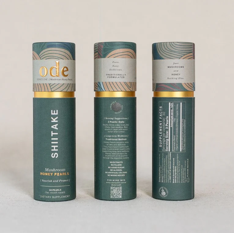 Ode Health Shiitake Honey Pearls - Image 2