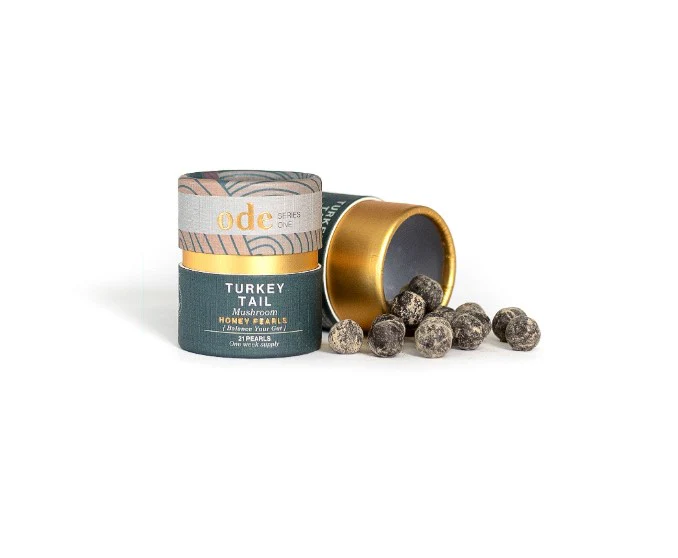 Ode Health Turkey Tail Honey Pearls - Image 3