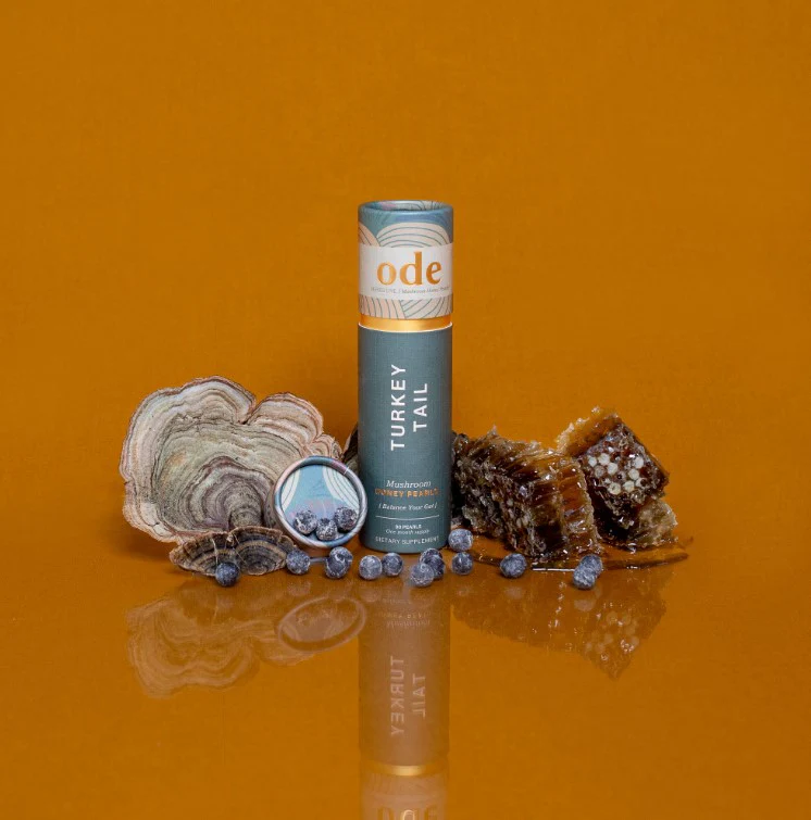 Ode Health Turkey Tail Honey Pearls - Image 5