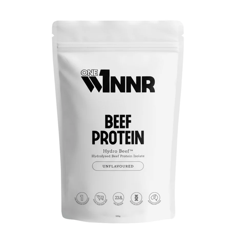 ONE W1NNR Hydro Beef Unflavoured 500g