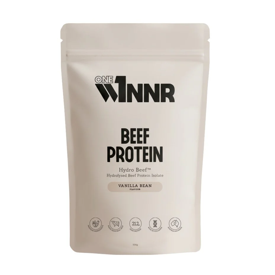 ONE W1NNR Hydro Beef Vanilla Bean 500g