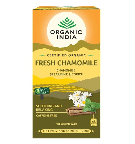 Organic India Fresh chamomile 25 Tea Bags