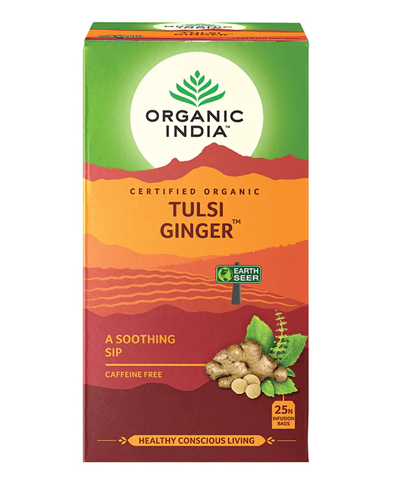 Organic India Tulsi Ginger Tea 25 bags