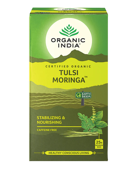 Organic India Tulsi Tea Moringa Tea