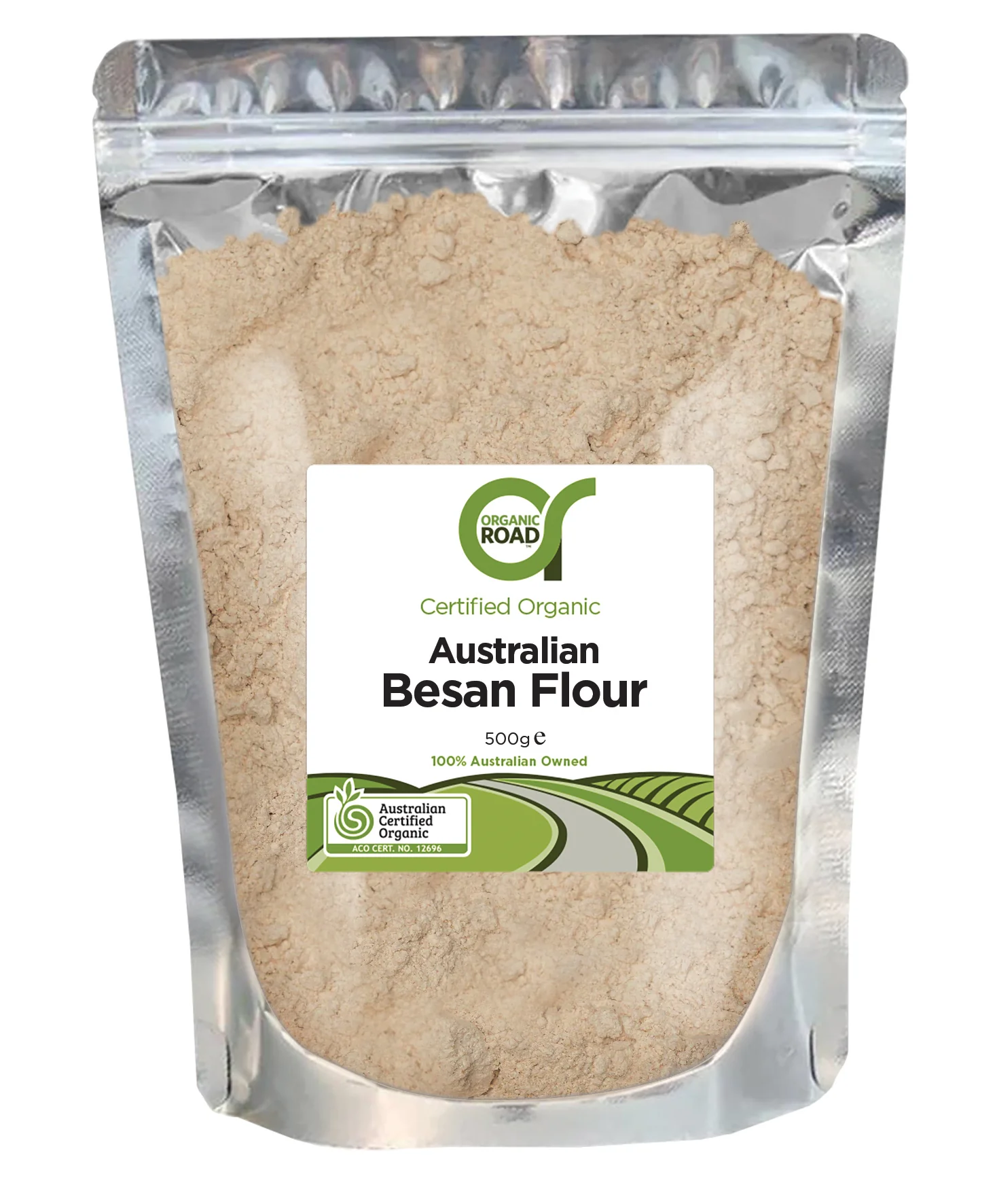 Organic Road Besan Flour 500g