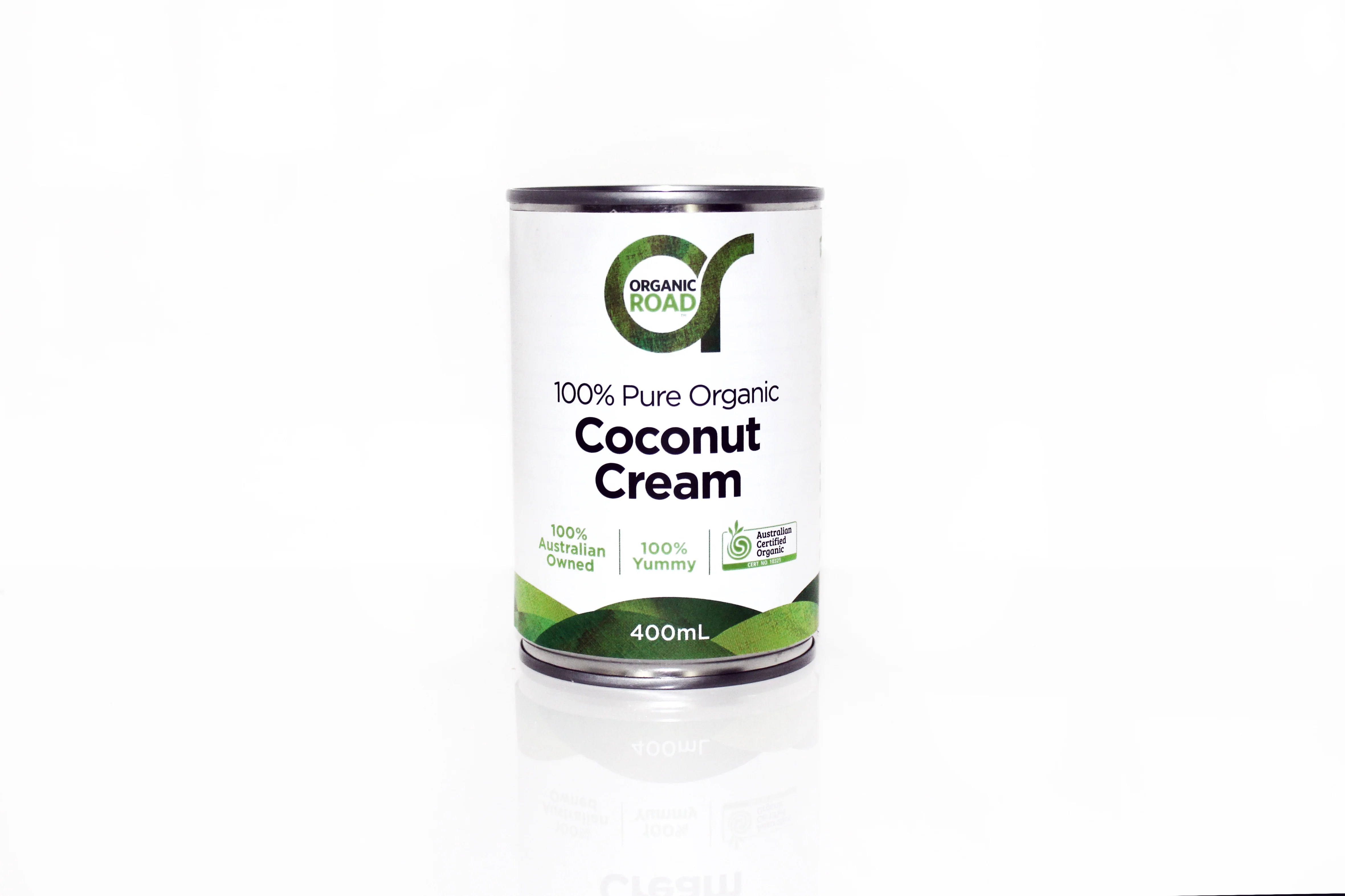 Organic Road Coconut Cream 400ml x 12 pack