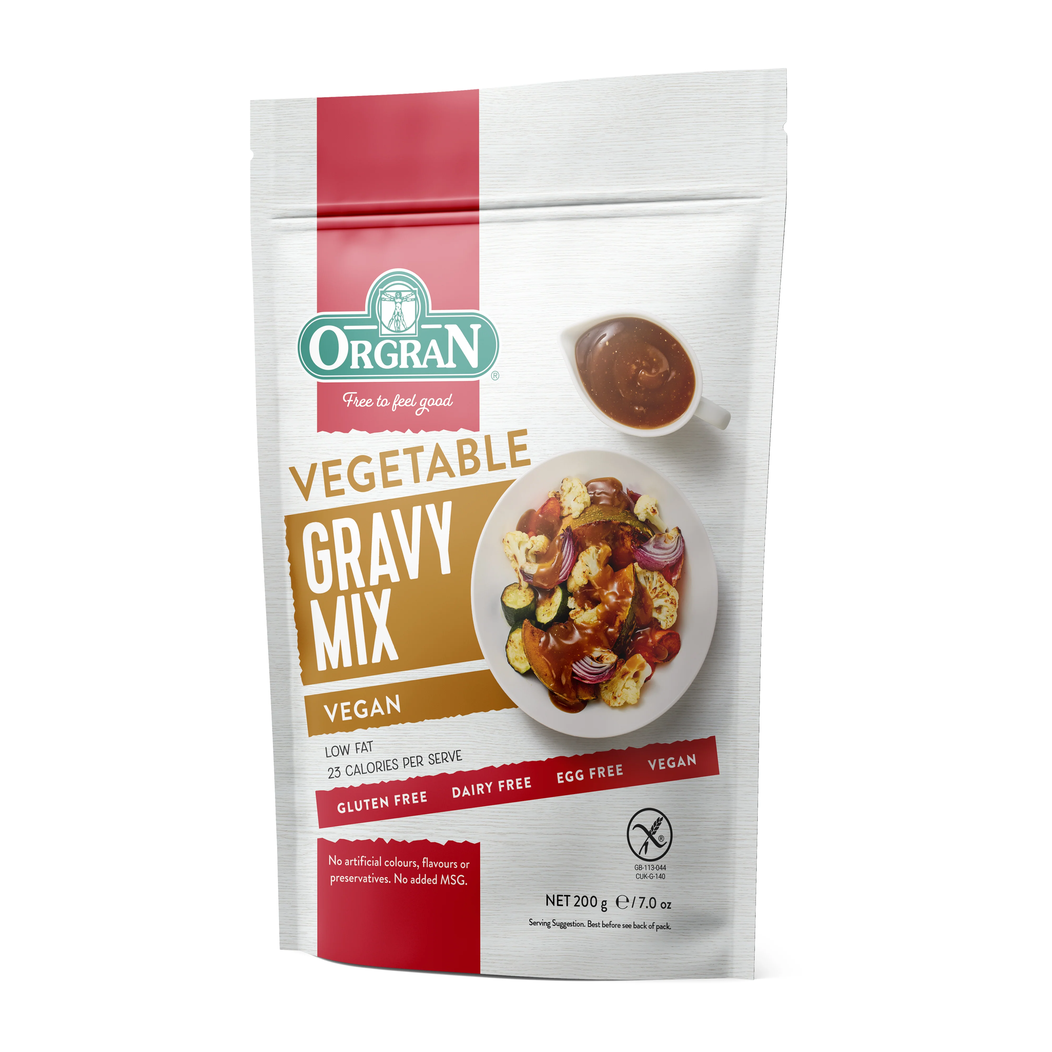 Orgran Vegetable Gravy Mix Pouch 200g