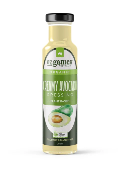 Ozganics Creamy Avocado Dressing 250ml
