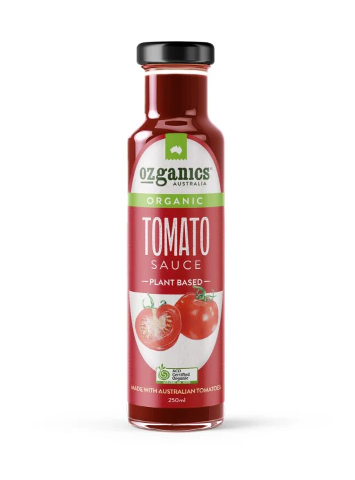 Ozganics Organic Tomato Sauce 250ml
