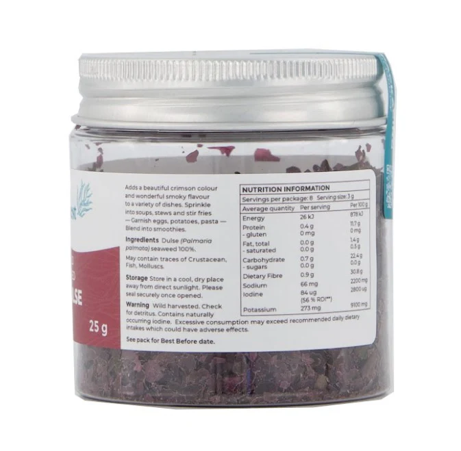 Pacific Harvest Atlantic Dulse Seaweed Flakes - Image 2