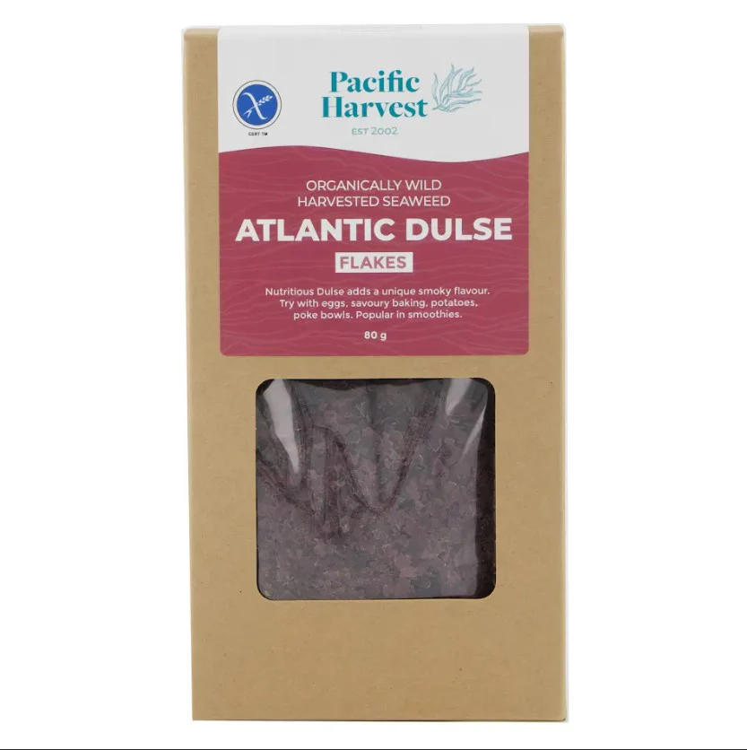 Pacific Harvest Atlantic Dulse Seaweed Flakes - Image 4