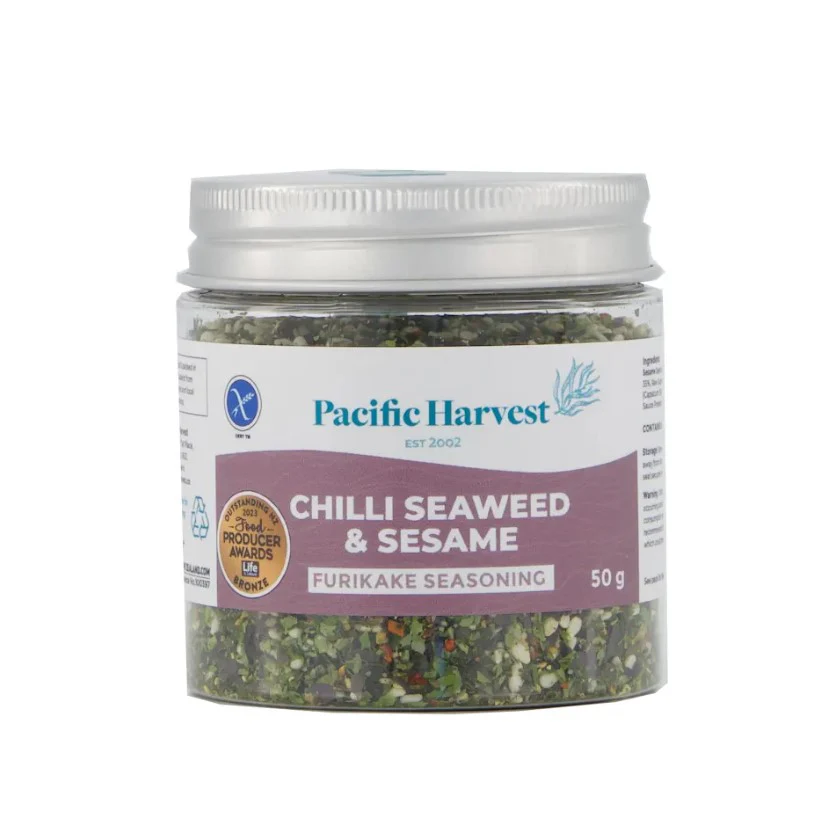 Pacific Harvest Chilli Seaweed Sesame Seasoning 50g