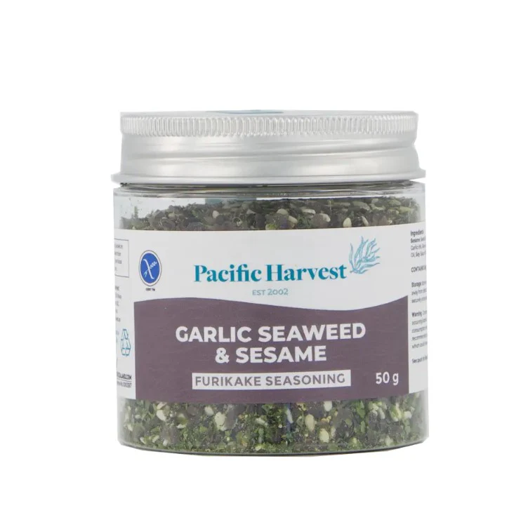 Pacific Harvest Garlic Seaweed and Sesame Seasoning 50g