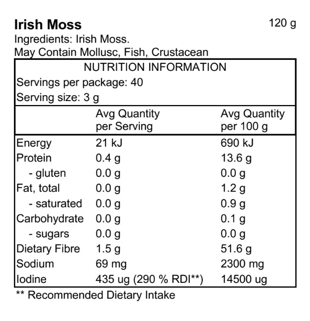 Pacific Harvest Irish Moss - Image 4