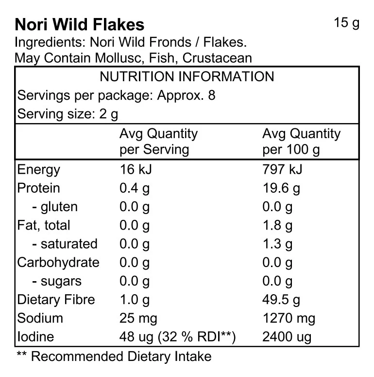 Pacific Harvest Nori Flakes - Image 3