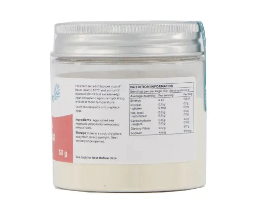 Pacific Harvest Premium Agar Powder 50g - Image 2