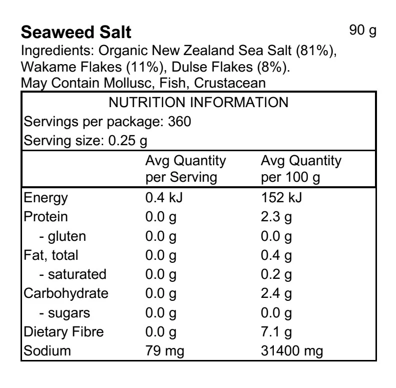 Pacific Harvest Seaweed Salt - Image 3