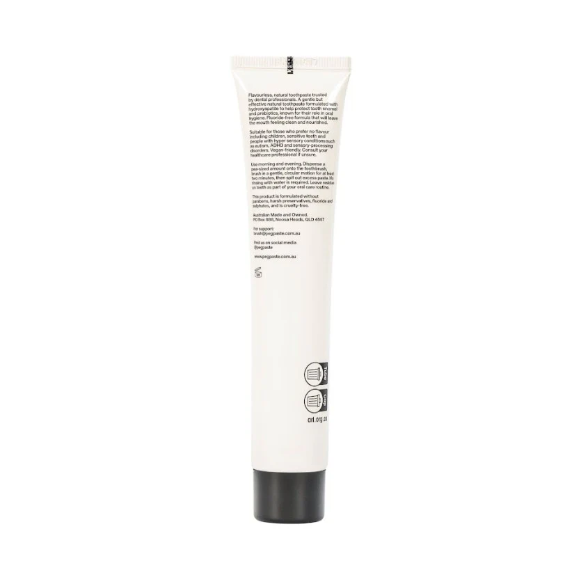 Peg Paste Toothpaste Flavour Free 100gm - Image 3