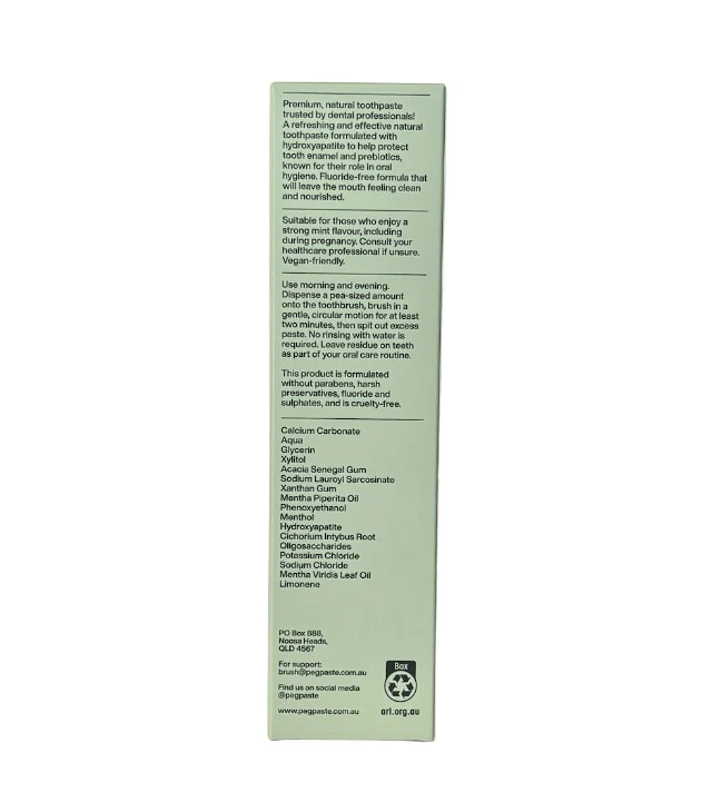 Peg Paste Toothpaste Intense Mint - Image 2