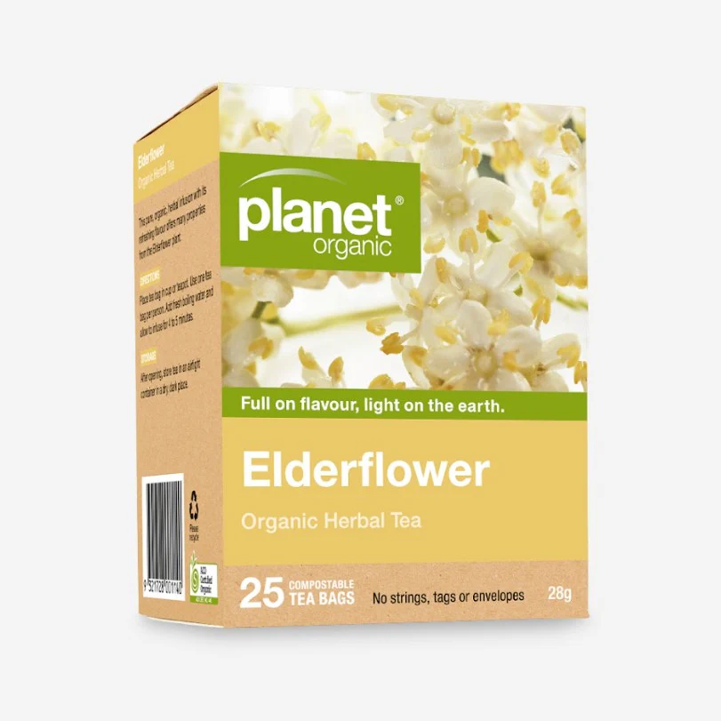 Planet Organic Elderflower Tea Bags