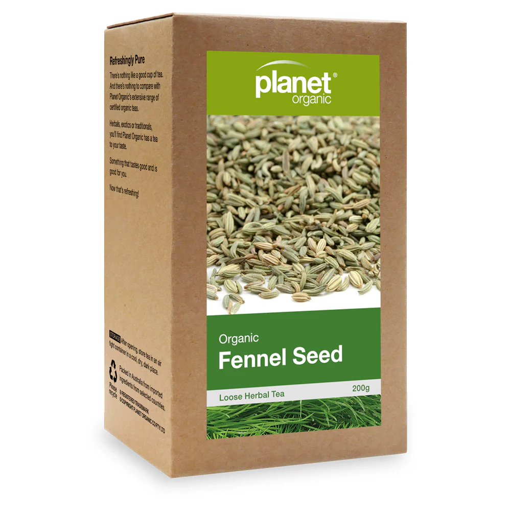 Planet Organic Fennel Seed Loose Leaf Tea 200g