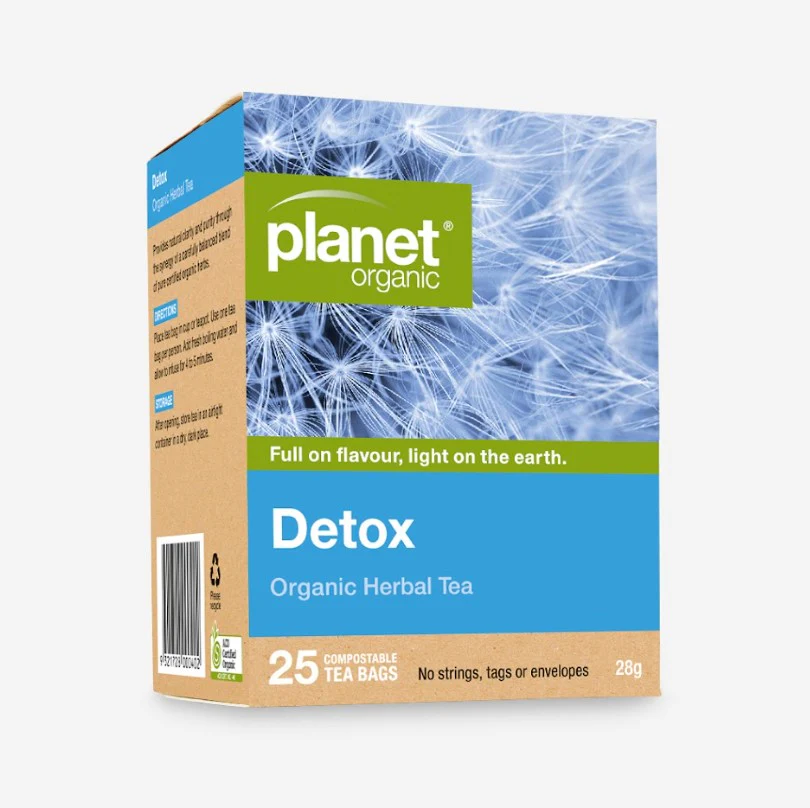Planet Organic Tea Bags Detox 25 Tea Bags