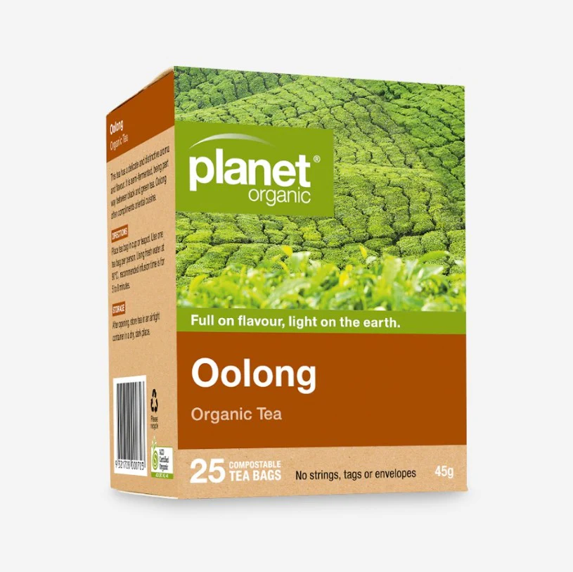 Planet Organic Tea Oolong 25 Tea Bags
