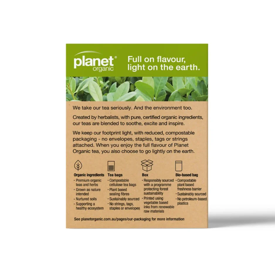 Planet Organic Yerba Mate Tea 25 Tea Bags - Image 2