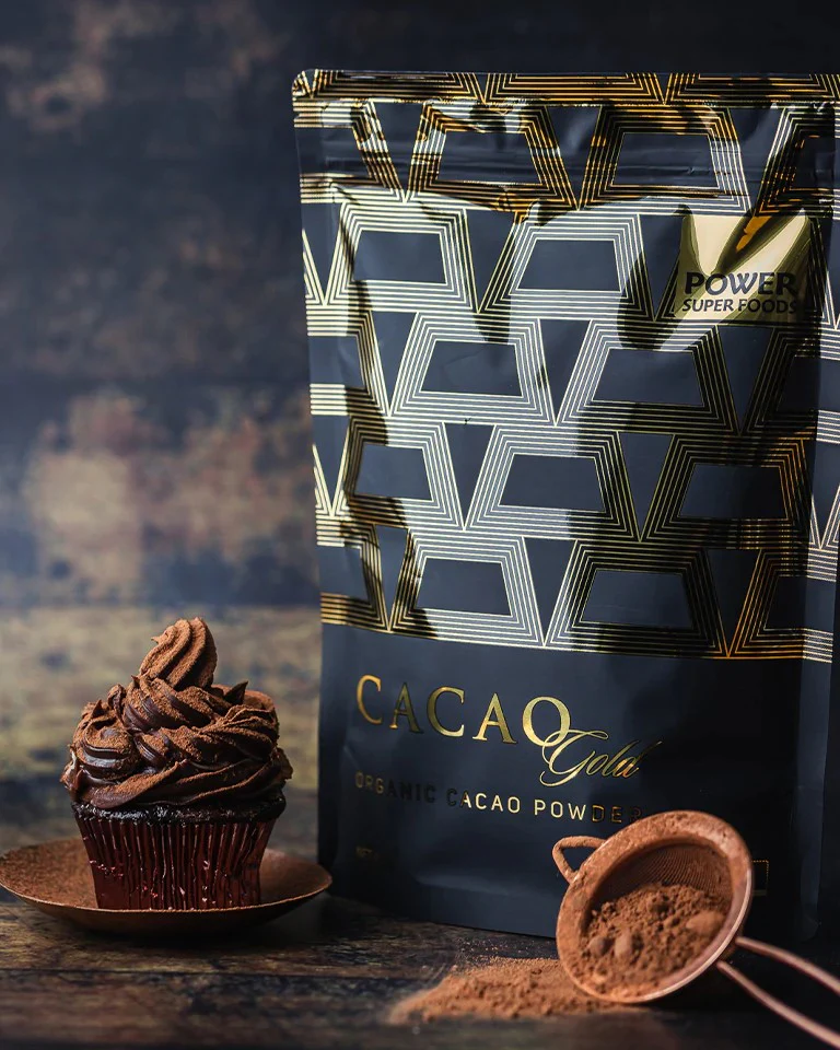 Power Super Food Certified Organic Cacao Gold Powder - Image 2