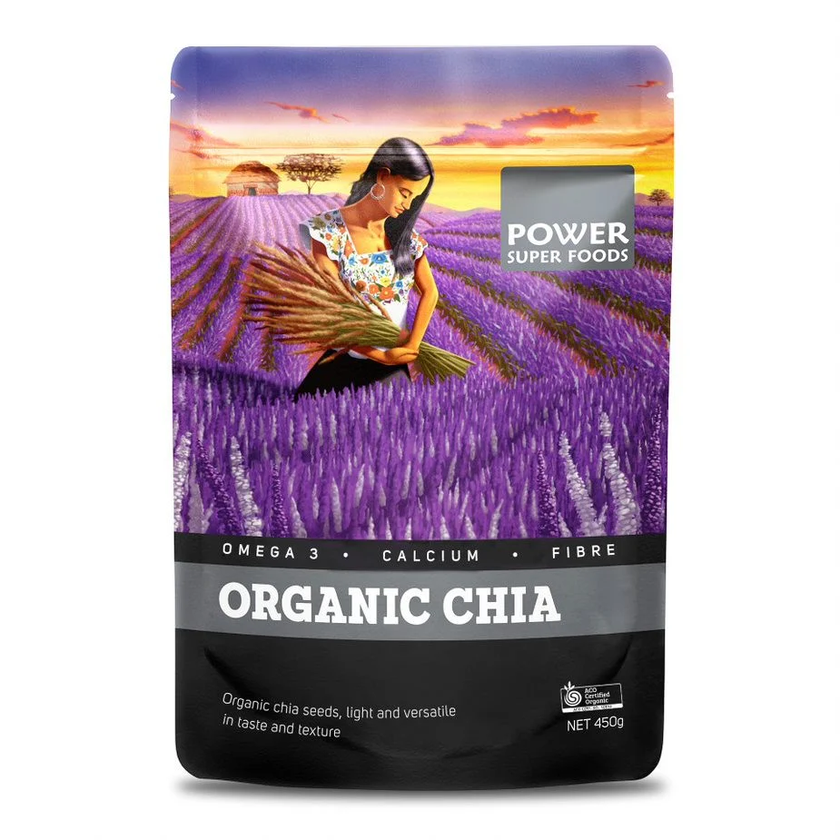 Power Super Food Certified Organic Organic Chia - Image 2