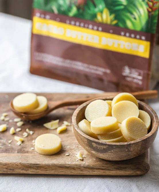 Power Super Foods Cacao Butter Raw Buttons Origin Certified Organic - Image 5