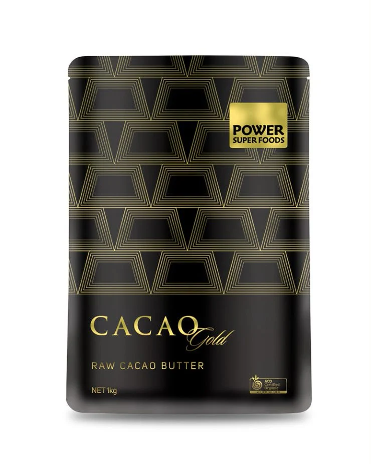 Power Super Foods Certified Organic Cacao Gold Butter Chunks - Image 5