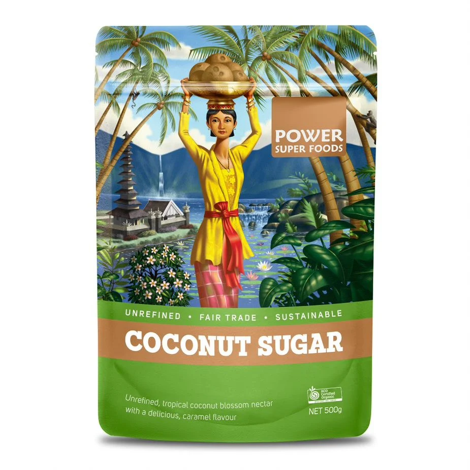 Power Super Foods Certified Organic Coconut Sugar - Image 3