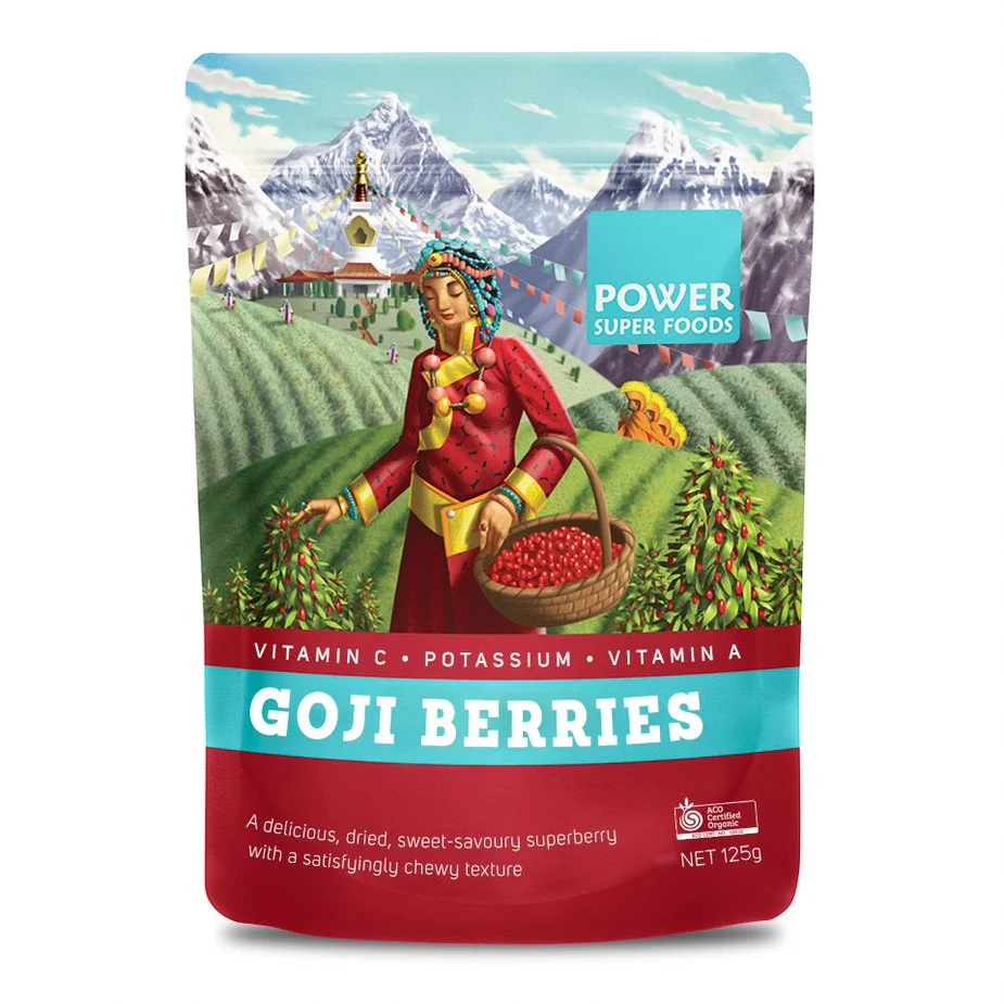 Power Super Foods Certified Organic Goji Berries
