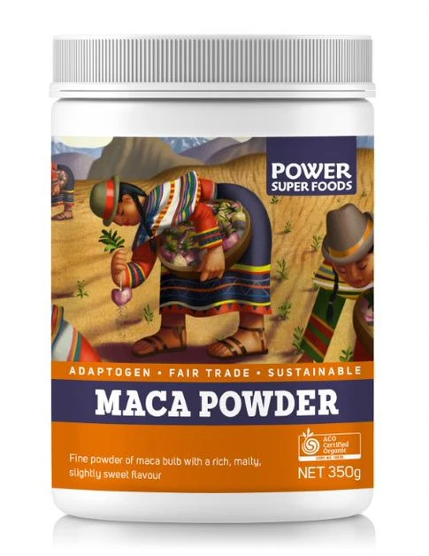 Power Super Foods Certified Organic Maca Powder - Image 2