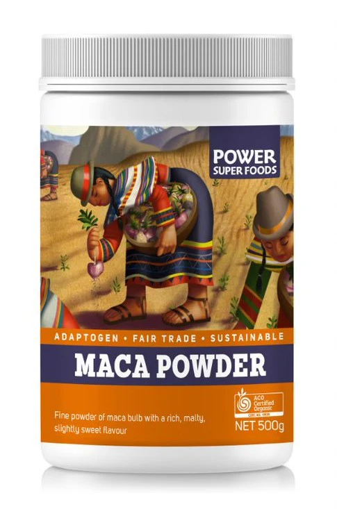 Power Super Foods Certified Organic Maca Powder - Image 3