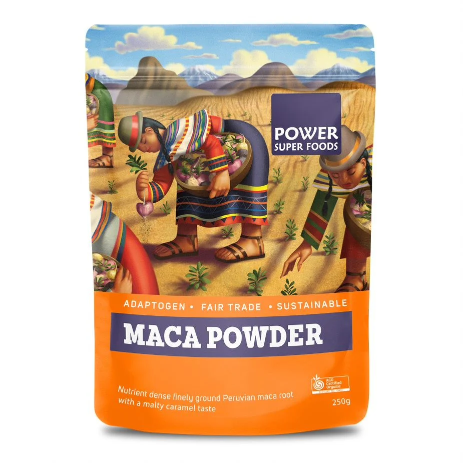 Power Super Foods Certified Organic Maca Powder - Image 4